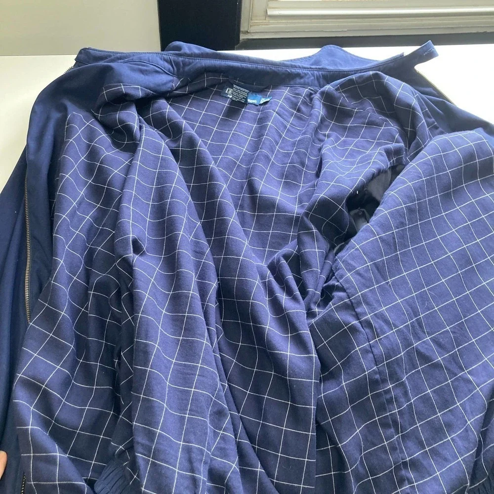 Polo Ralph Lauren zip bomber jacket blue